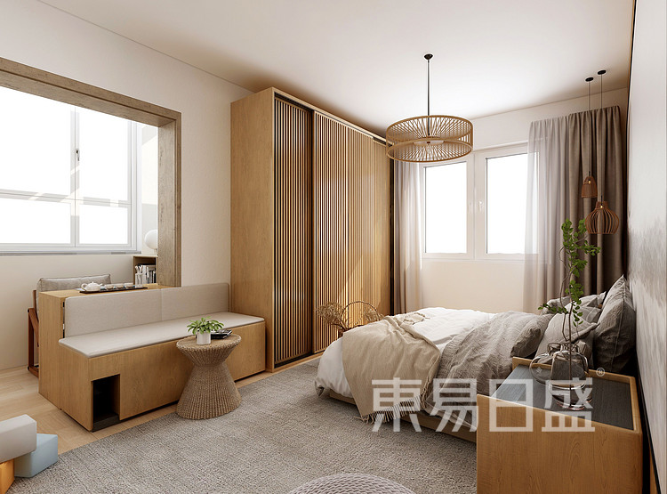 日式风格卧室装修效果图