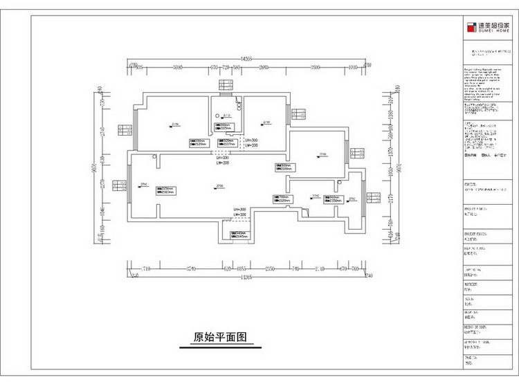 金科天籁城 简欧风格风格 户型平面图