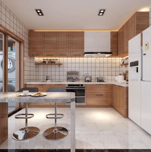 活在當下可鹽可甜的160㎡單身公寓，日式原木風格裝修案例