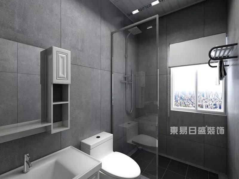 上海装修公司东易整装105㎡灰白空间，简约时尚