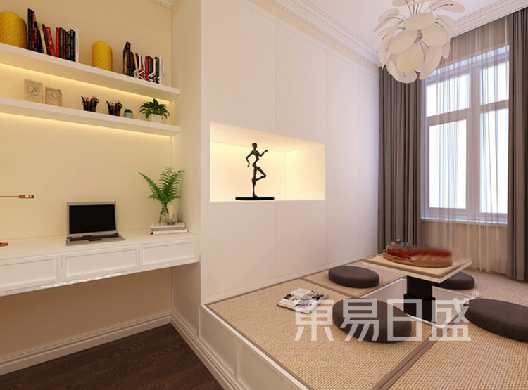 江杨家园89平北欧风二居室装修设计——卧室