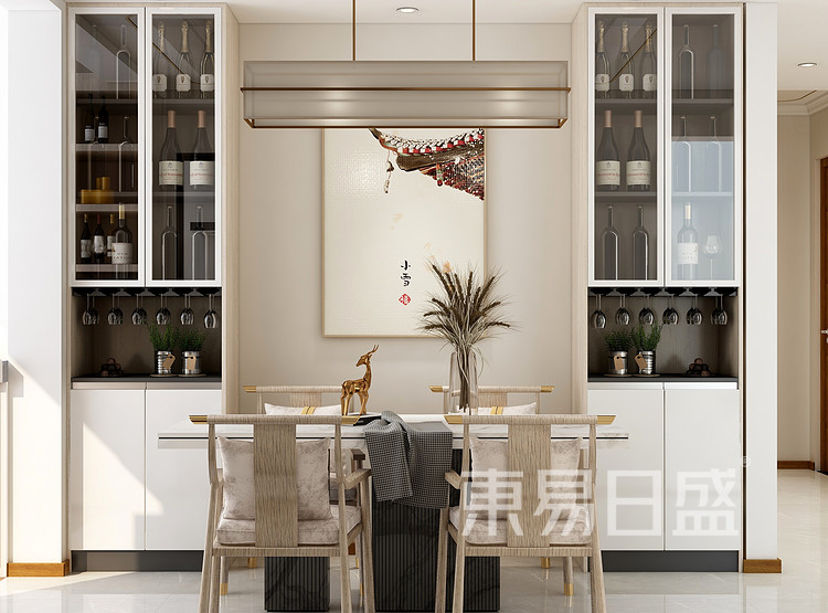 新中式风格餐厅装修设计
